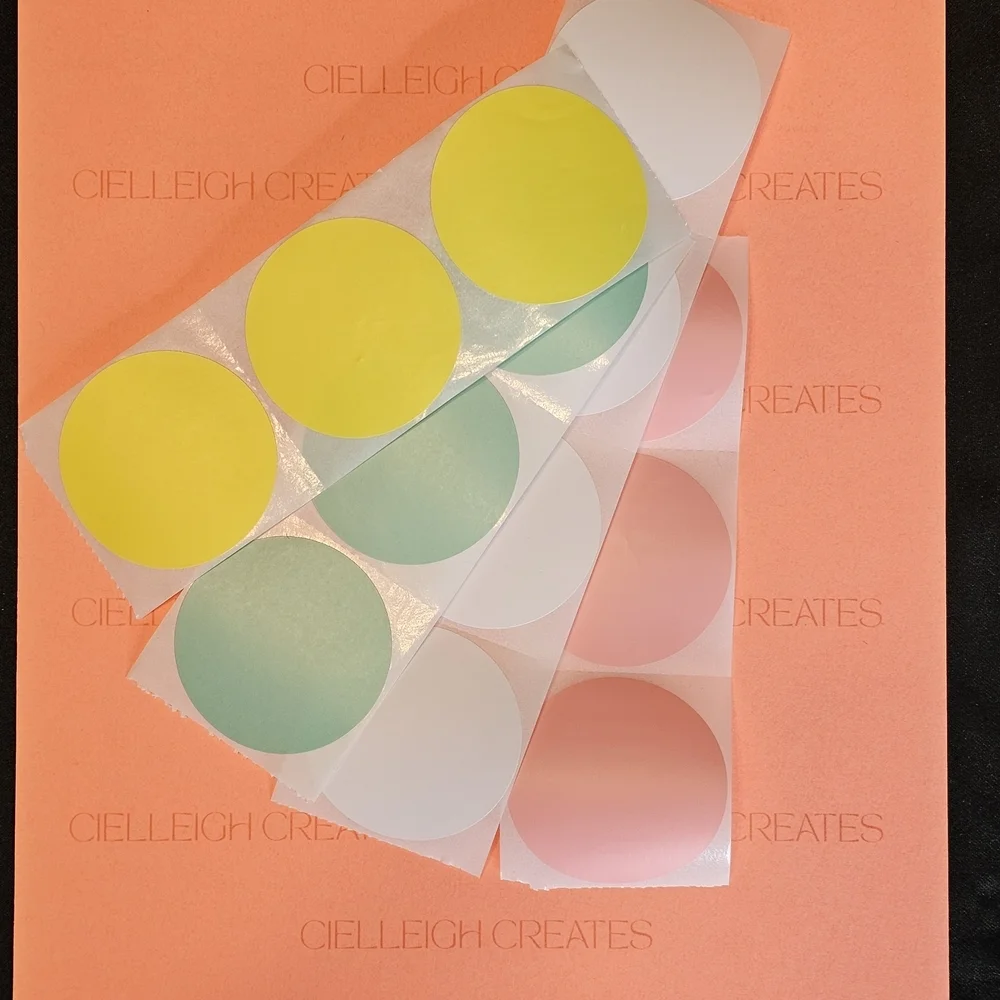 Happy Mail Has Arrived Packaging Sticker Label - Picture 3 of 4